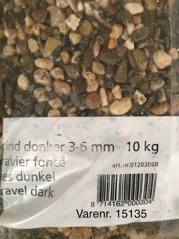 Akvariegrus Dark 3-6mm 10 kg