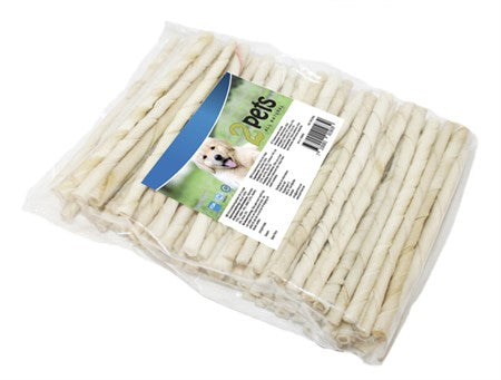 2pets Tuggpinne vriden ¤7-8mm 12 cm, 100-pack