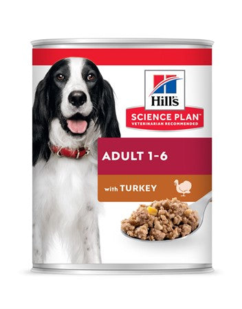 SP Hills Canine  Turkey Adult 1-6år 370g