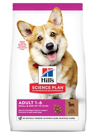 SP Hills Canine Small&Mini Lamb&Rice Adult 1-6år 1.5kg