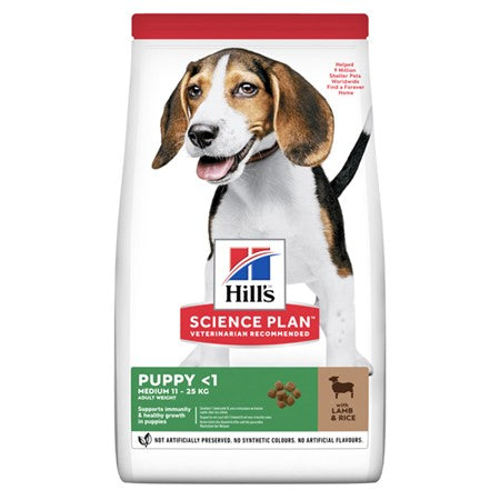 SP Hills Puppy Medium Lamb&Rice 12kg