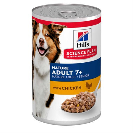 SP Hills Canine Mature Chicken Adult 7+ 370gr/burk