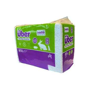 Uber papperströ 85 L Vit