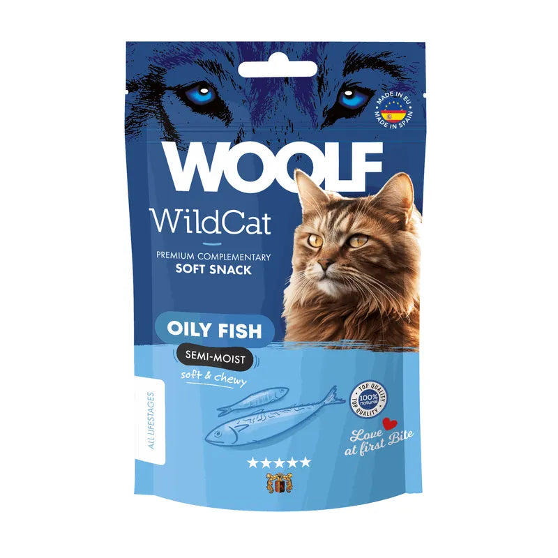 WOOLF Wildcat Oily fish semi-moist 50gr