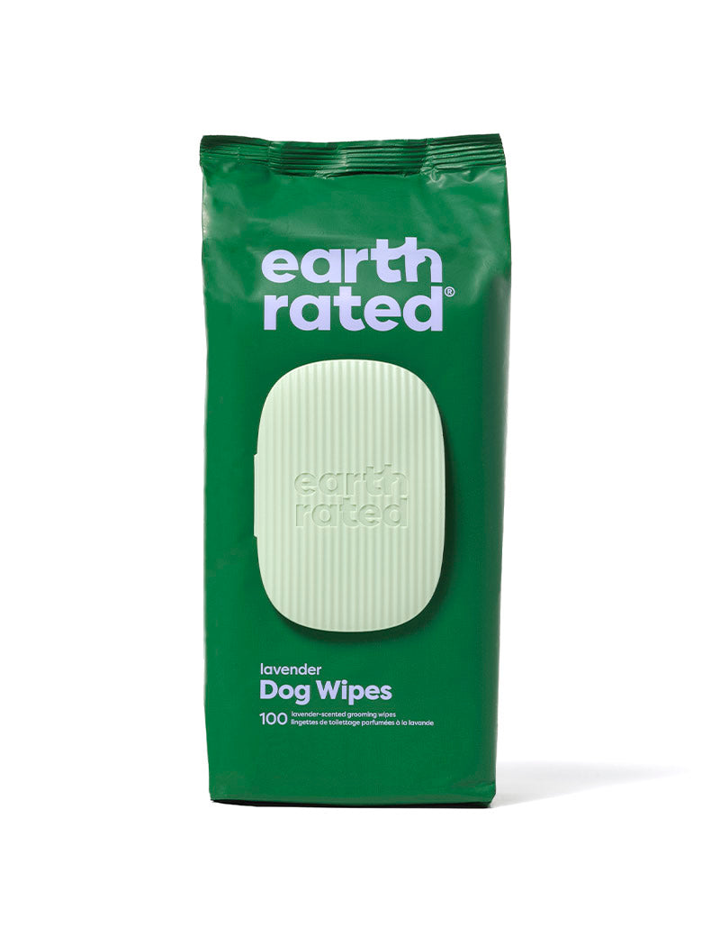 Earth Rated Wipes Compostable 100St Lavendel
