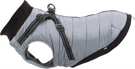 Pontis täcke med sele, XS: 27cm, grå
