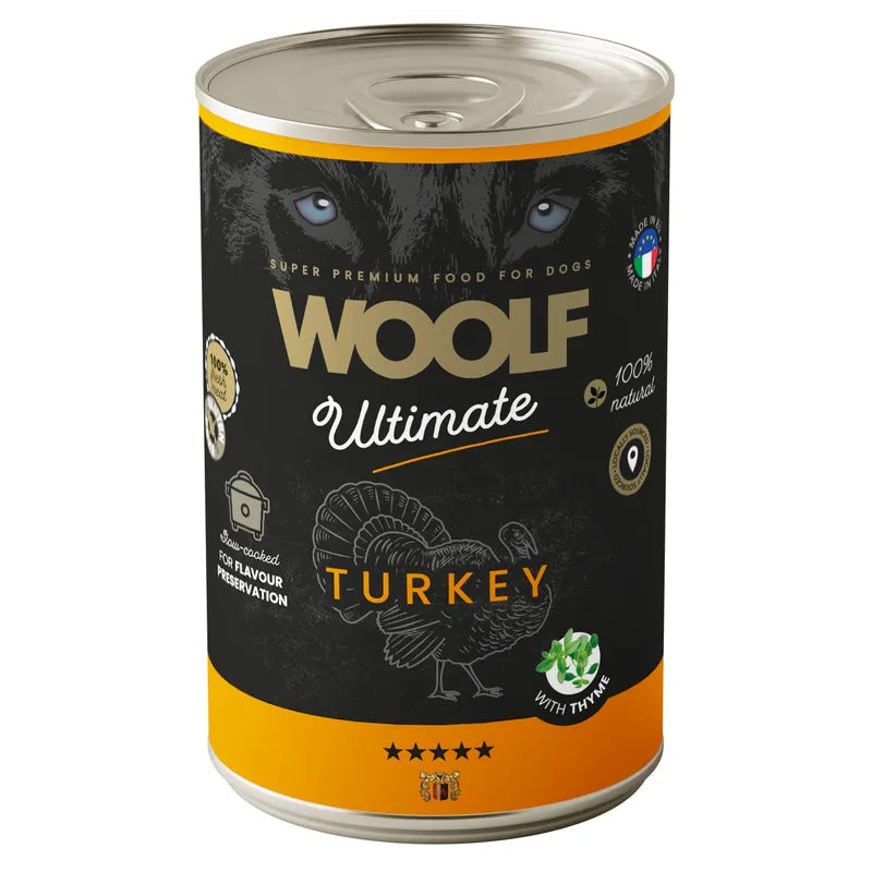 Woolf turkey burk 400gr