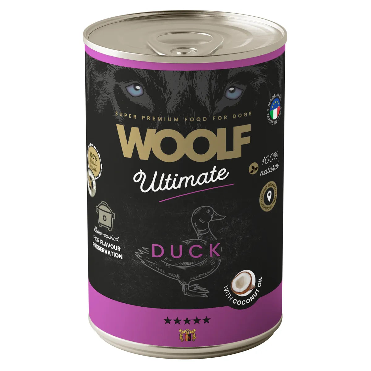 Woolf Duck Blötmat 400 gr