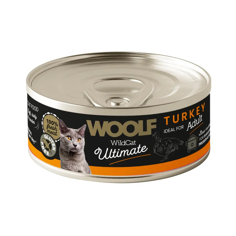 Woolf turkey pate 85gr