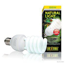 Natural Light Lysrörslampa 25W E27 Exoterra