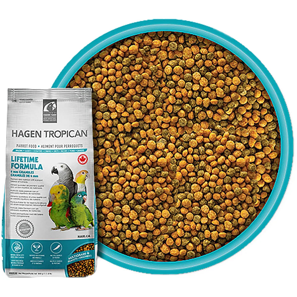 Tropican Underhåll 820gr Papegoj