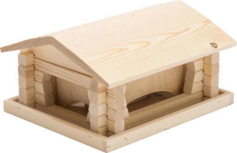 Fågelstuga Mellan Trä 6516 26X21X13Cm