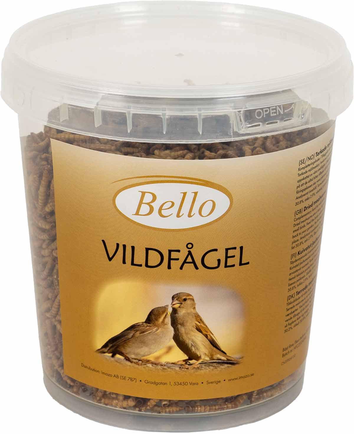 Mjölmask torkad 200gr till vildfåglar