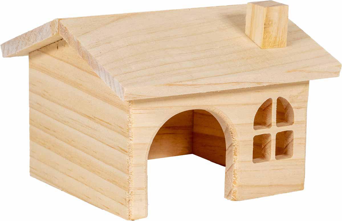 Wooden Cabin 15x11x15cm