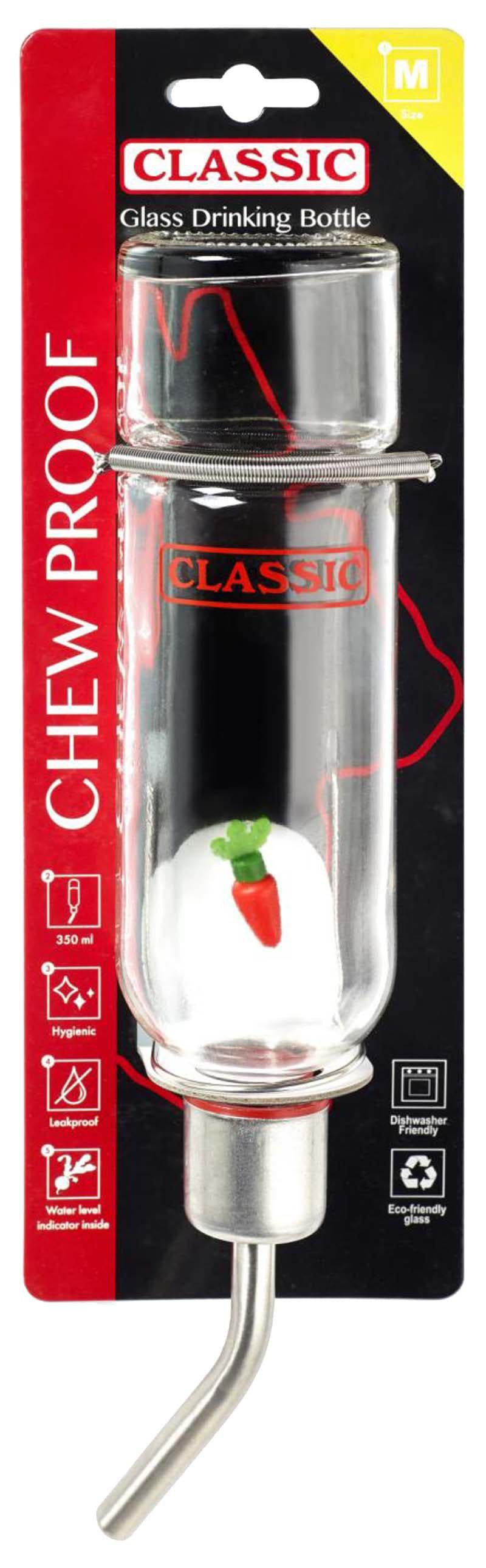 Vattenflaska Classic Glas 350Ml