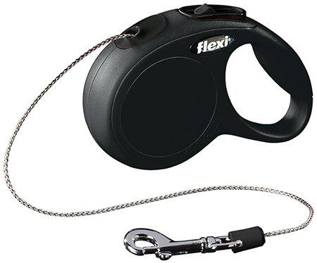 Flexi Koppel New Classic Xs 3M Lina Svart Max 8Kg