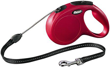 Flexi Koppel New Classic M 5M Lina Röd Max 20Kg