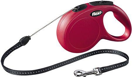 Flexi Koppel New Classic S 8M Lina Röd Max 12Kg