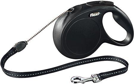 Flexi Koppel New Classic M 8M Lina Svart Max 20Kg