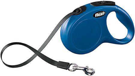 Flexi Koppel New Classic S 5M Band Blå Max 15Kg