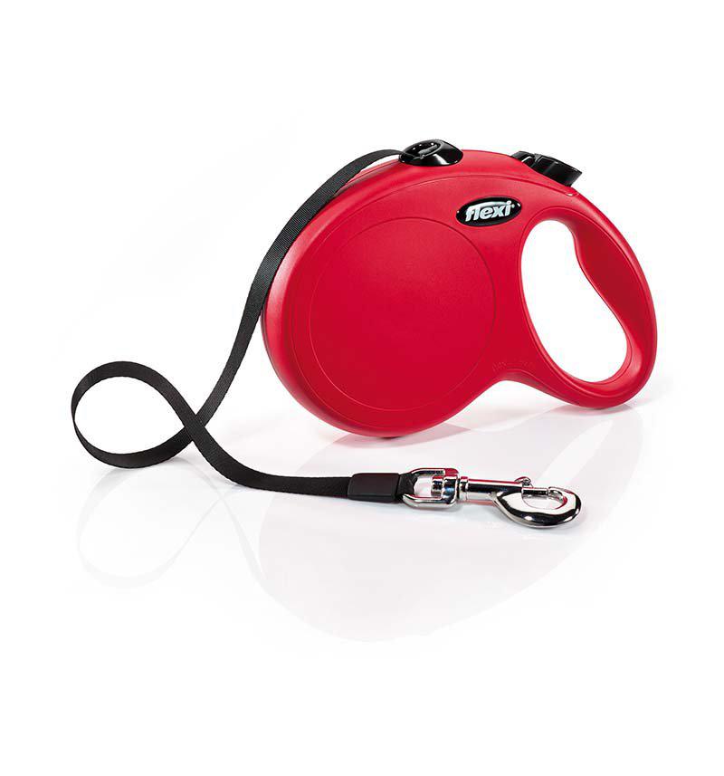 Flexi Koppel New Classic L 5M Band Rödmax 50Kg