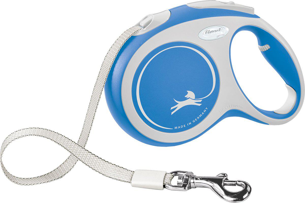 Flexi Koppel New Comfort L 5M Band Blå Max 60Kg