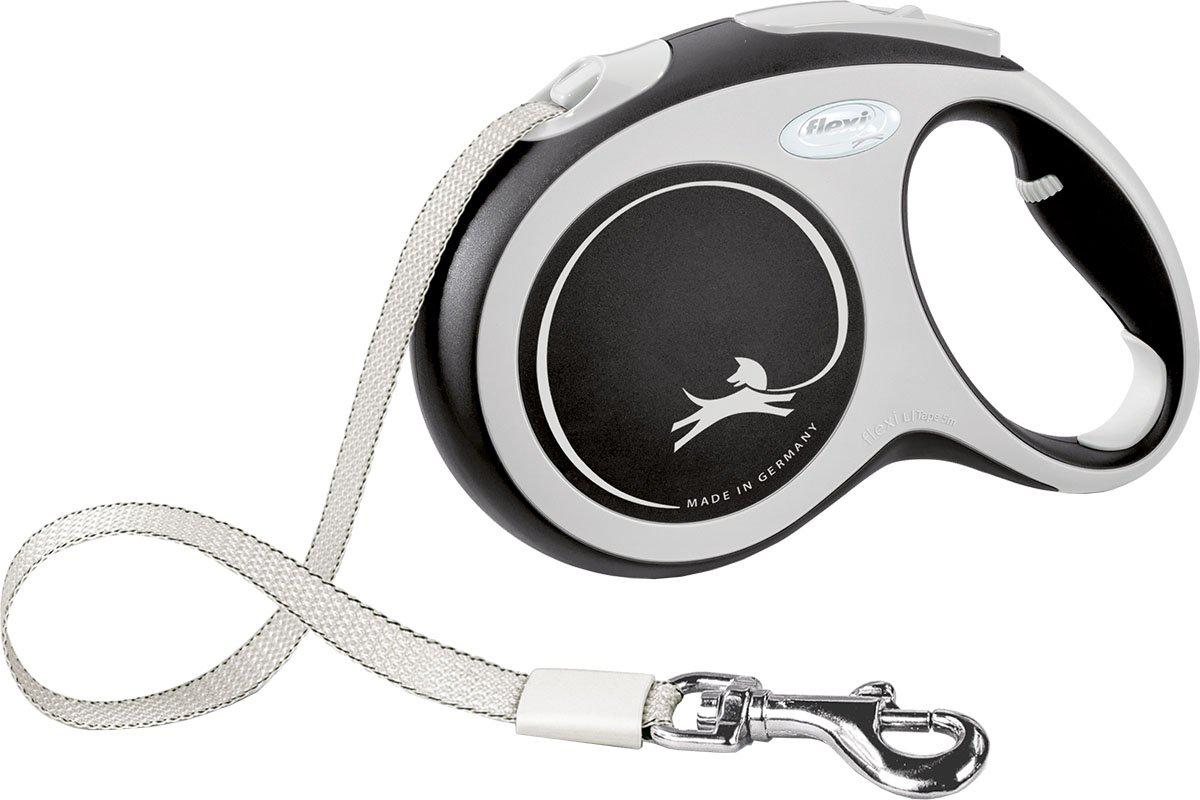 Flexi Koppel New Comfort L 5M Band Svart Max 60Kg