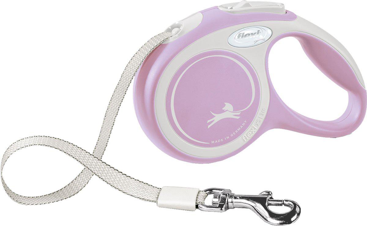 Flexi Koppel New Comfort Xs 3M Band Rosa Max 12Kg