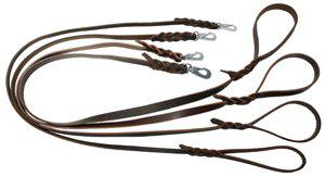 Alac Koppel Läder Mörkbrun 12Mmx220Cm