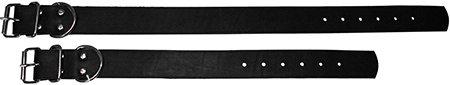 Alac Halsband Lädersvart 40Mmx60Cm