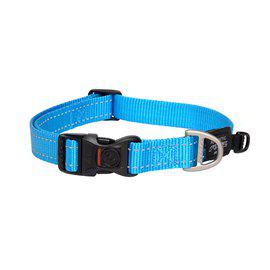 Rogz Halsband Utility Large Turkos 20Mm 34-56Cm