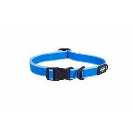 Rogz Amphibian Halsband L Blå 34-56Cm