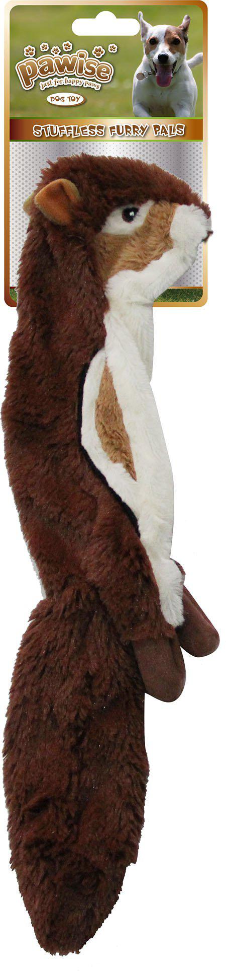 Hundleksak Stuffingless Ekorre 35Cm
