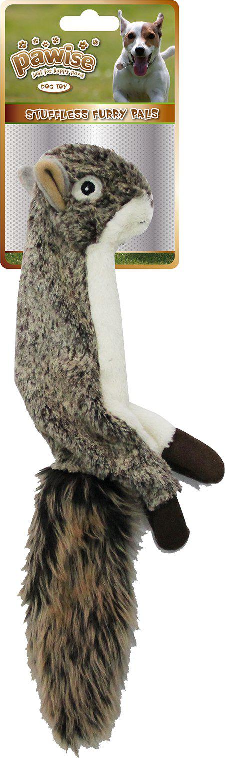 Hundleksak Stuffingless Ekorre 48Cm