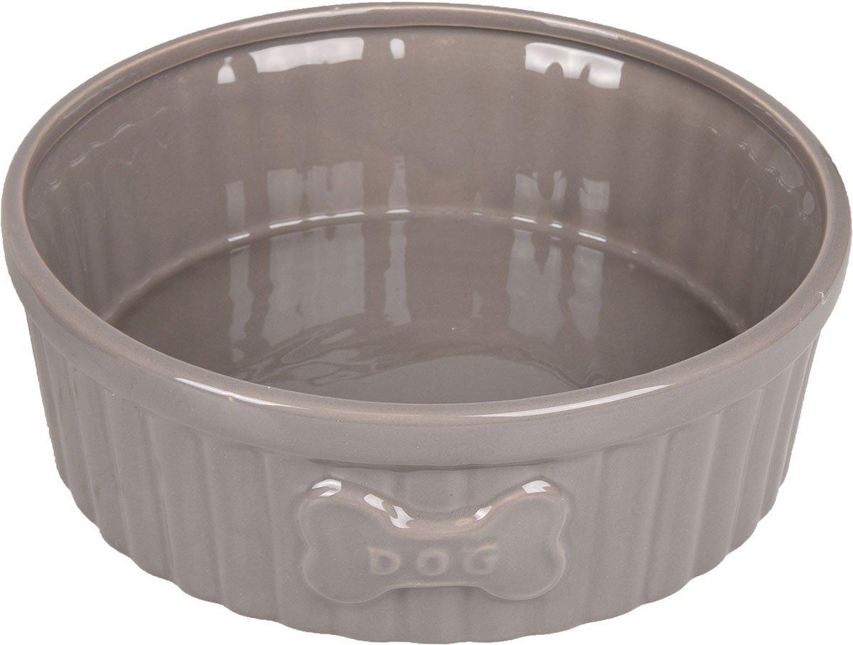 Hundskål Keramik Grå 20,5Cm 1510Ml