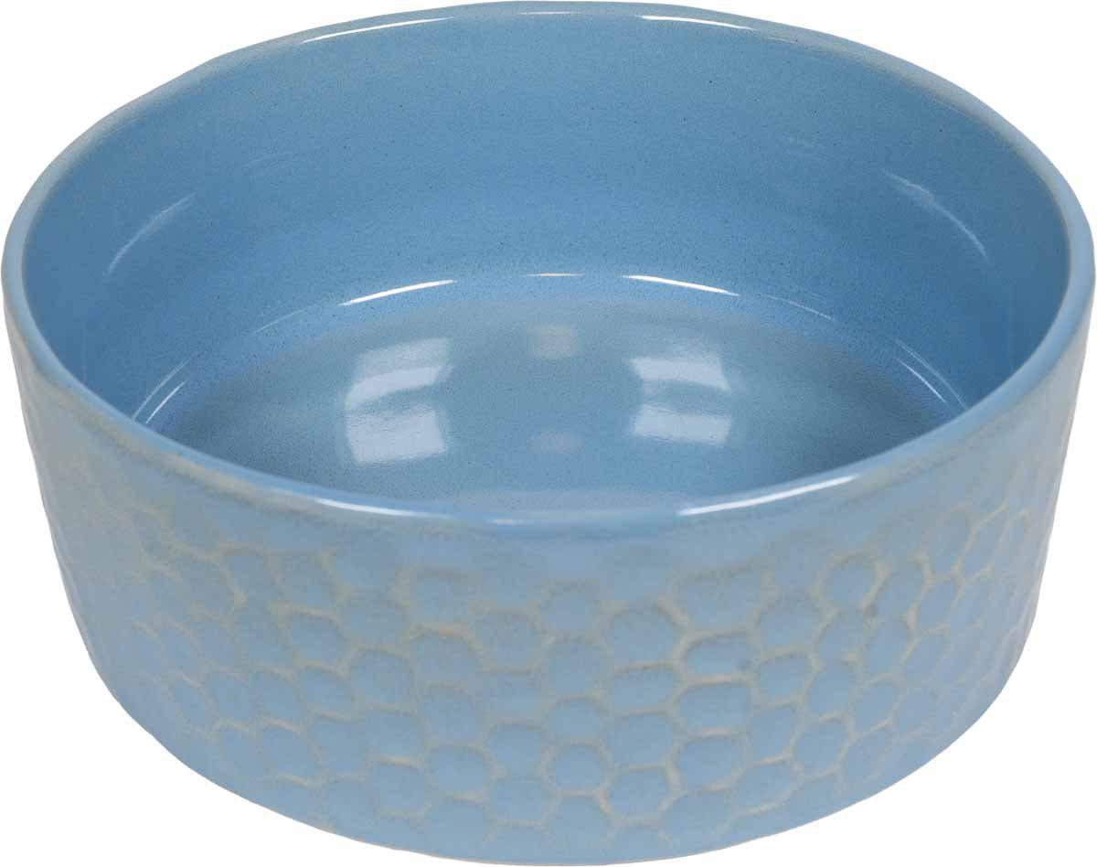 Ozami ceramic Bowl Reactive Glaze Blue
