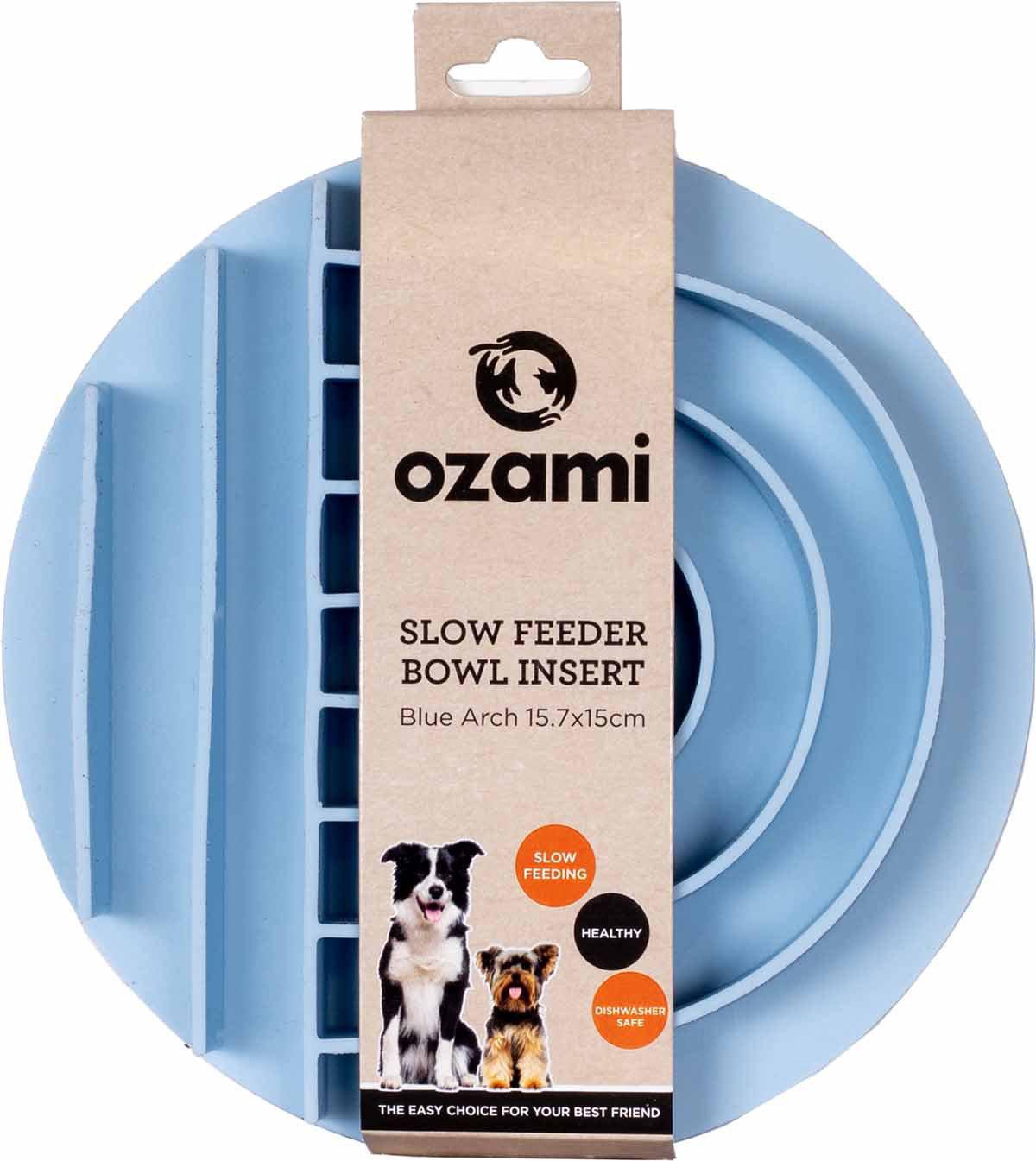 Slow Feeder  Blue Arch 15,7x15cm