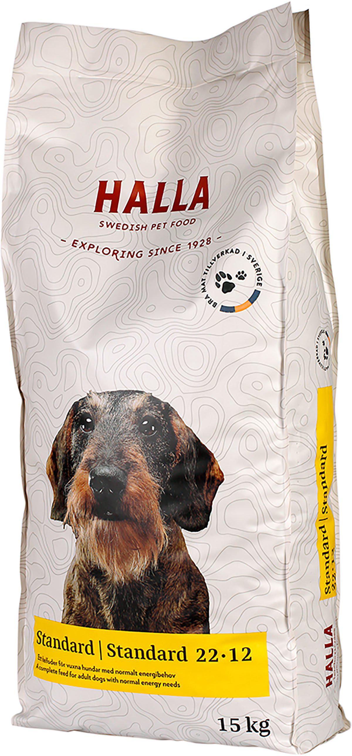 Hundfoder Halla Standard 22-12 15Kg