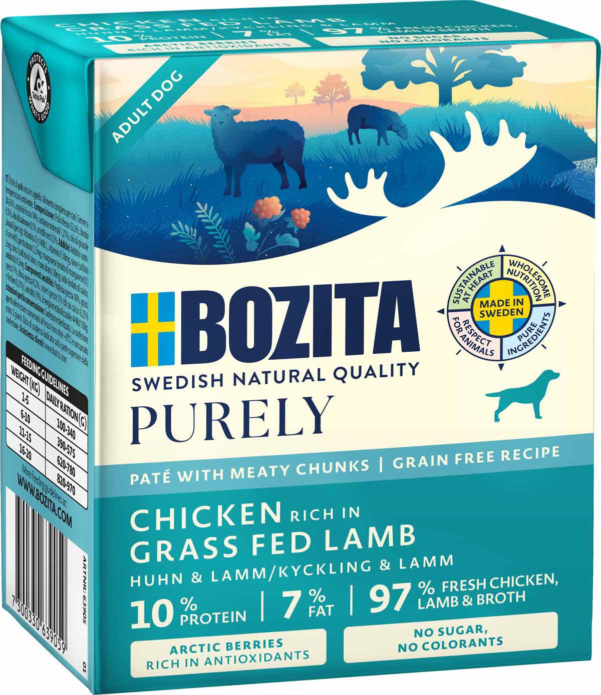 Bozita Dog Purely Pate 370g Lamb
