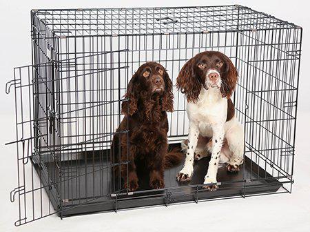 Hundtransportbur Svart 108.5X70.5X77.5Cm