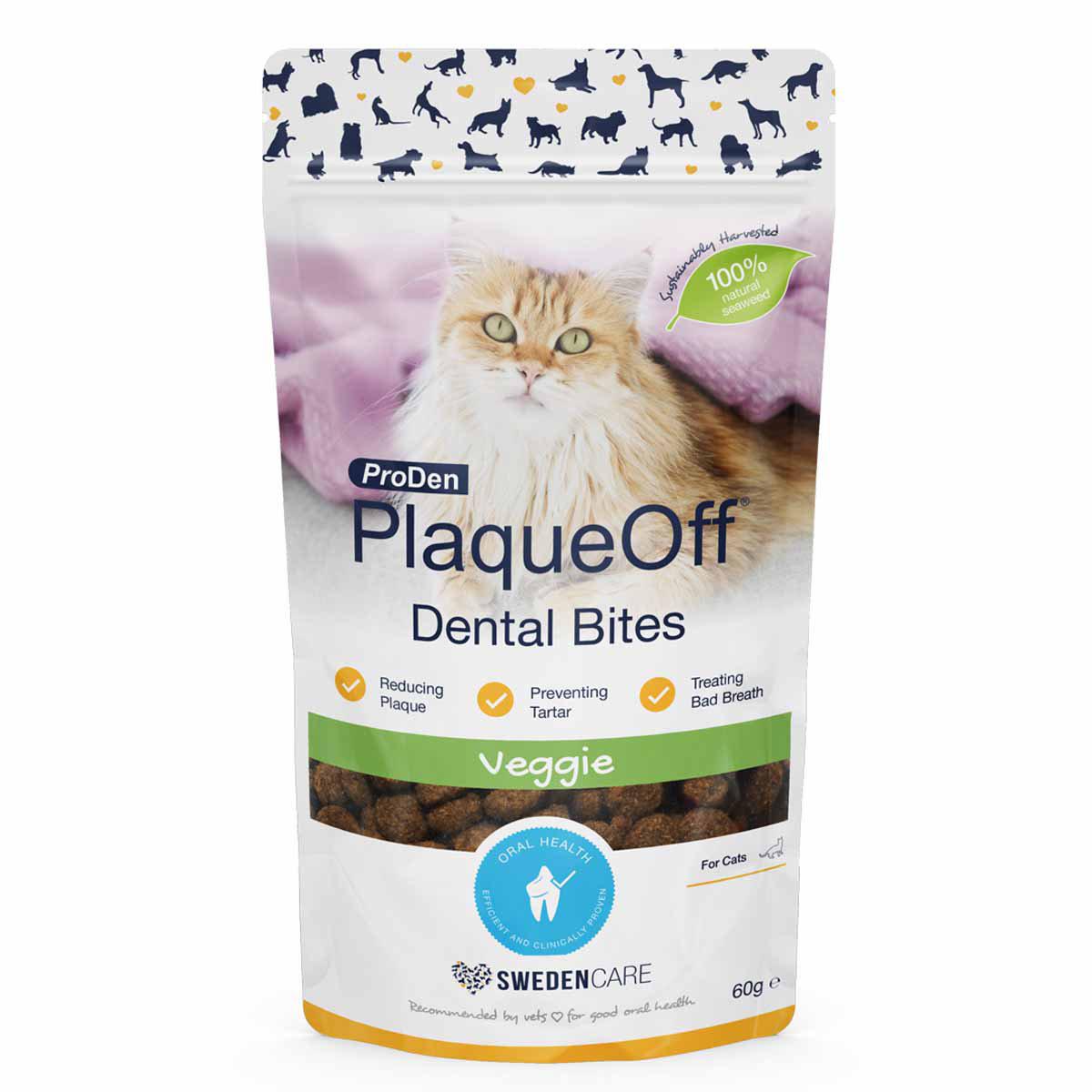 Plaqueoff Dental Bites Cat 60Gr