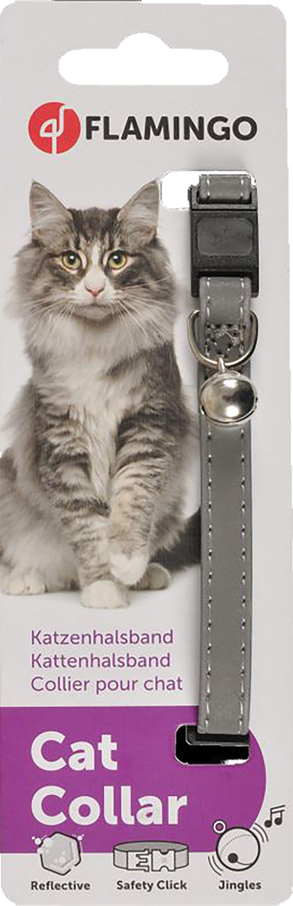 Halsband reflex 30cm & säkerhetsspänne, bjällra