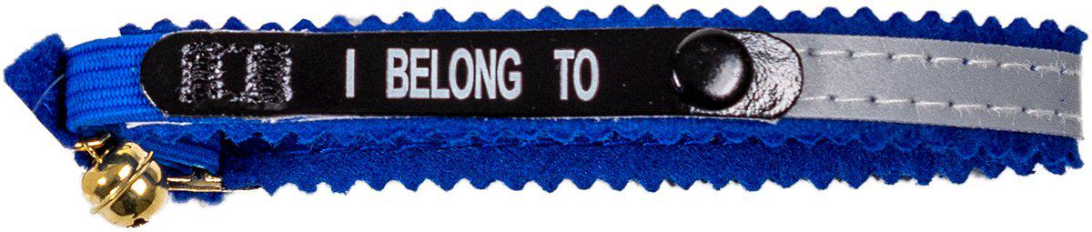 Alac Halsband Helreflex Blått Foder I Belong To