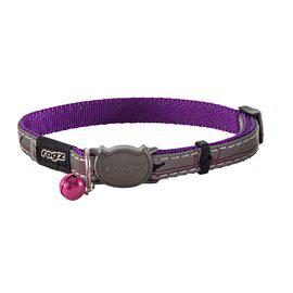 Rogz Nightcat Halsband S Lila 11Mm 20-31Cm