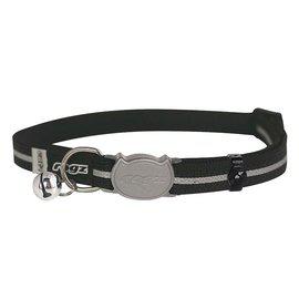 Rogz Alleycat Halsband S Svart 11Mm 20-31Cm