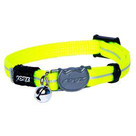 Rogz Alleycat Halsband Xz Gul 16,5-23cm