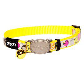 Rogz Reflectocat Halsband S Gul 11Mm 20-31Cm