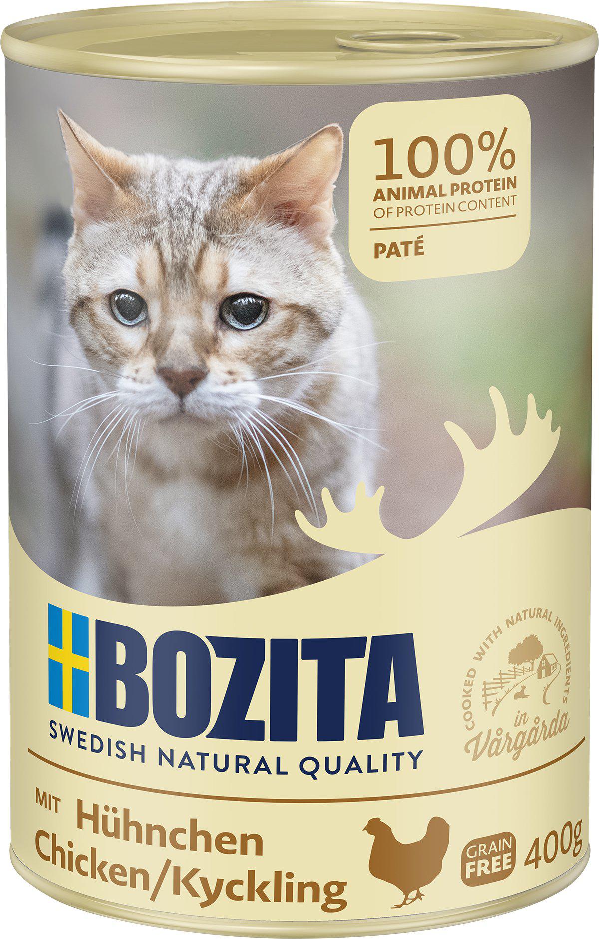 BOZITA FELINE PATE 400GR KYCKLING