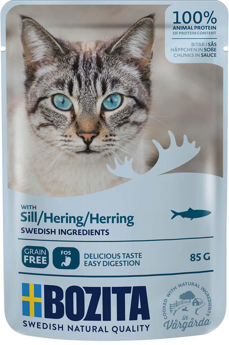 BOZITA FELINE SILL I SÅS POUCH 85GR