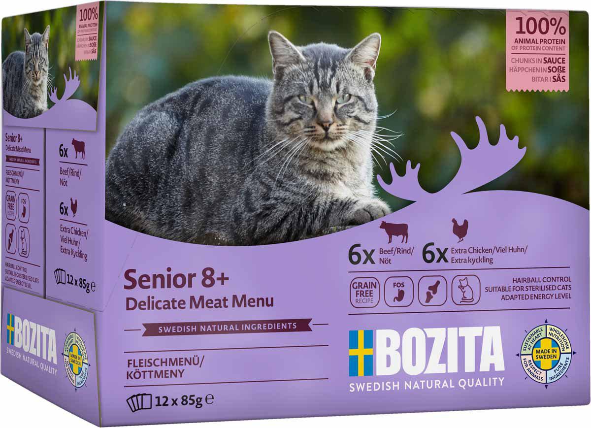 Bozita Feline Senior I Sås Multibox 1,02Kg